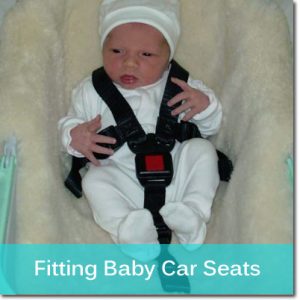 baby in car seat