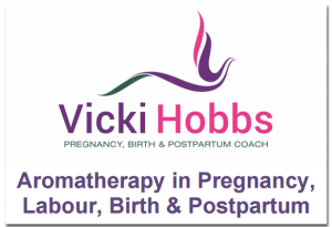 Logo for Vicki Hobbs, birth coach