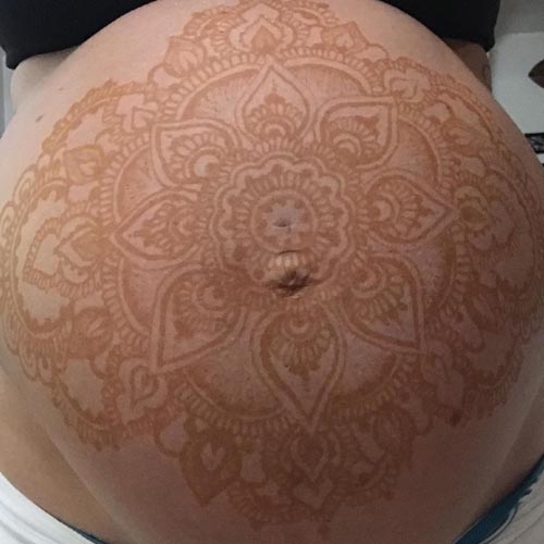Belly Henna DIY Kit for Pregnancymaternity  Etsy